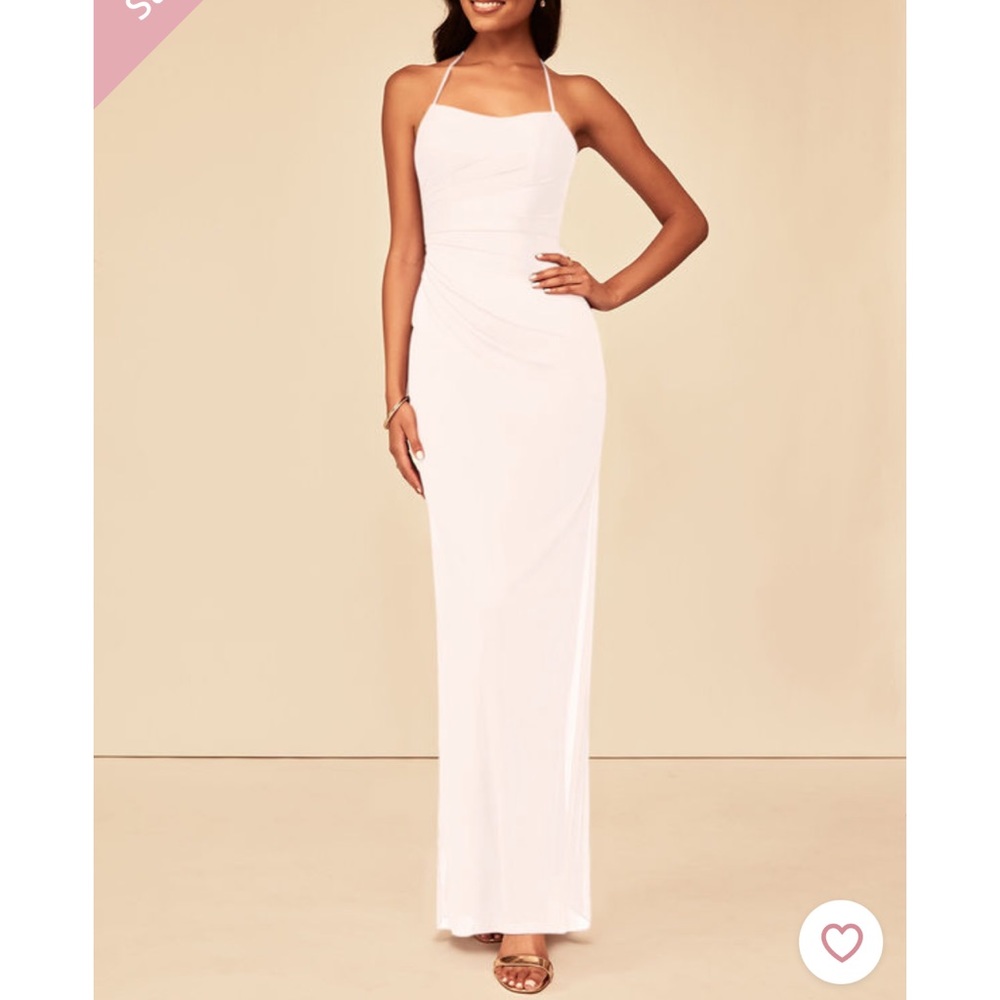 Azazie Dress Keonie in Rose Petal